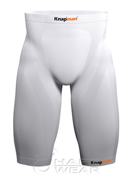 Zoned Compression Short USP 45 White